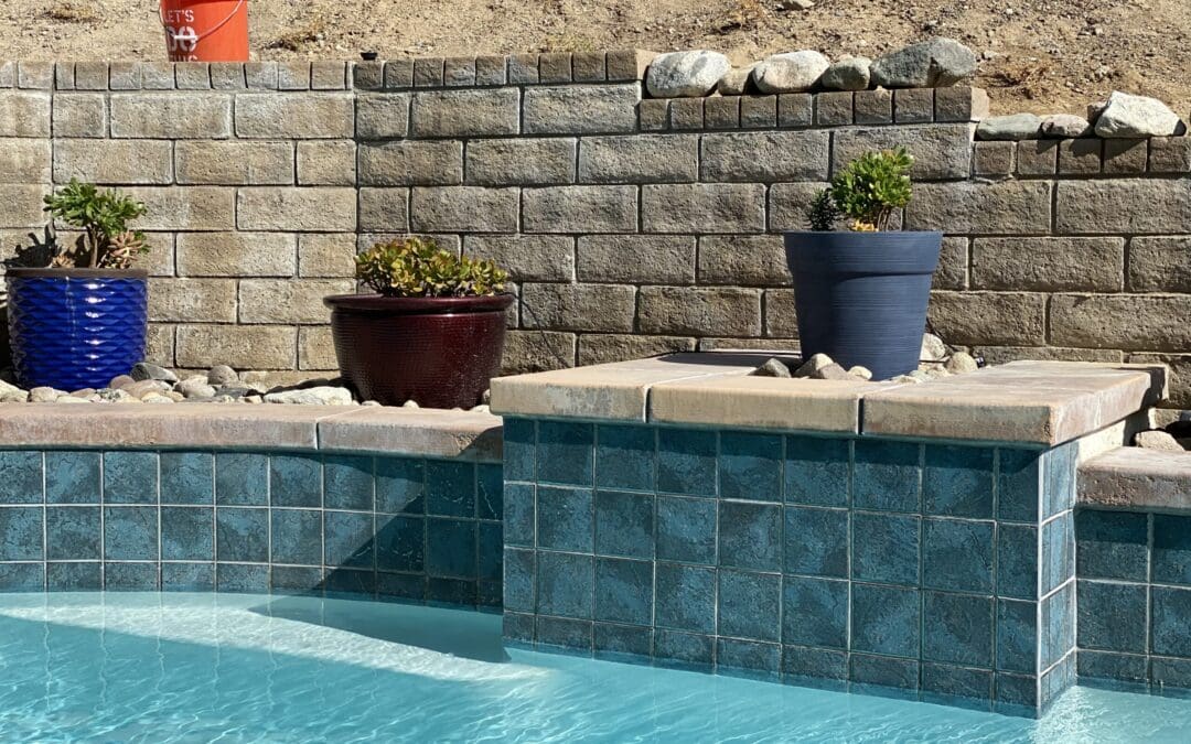 Beyond the Beige: Bold & Beautiful Unique Pool Tile in Van Nuys from Fujiwa Tiles